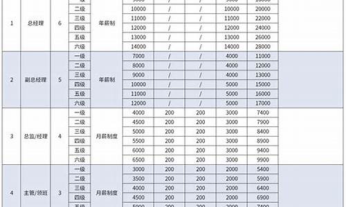 公司员工薪酬方案_公司员工薪酬方案设计